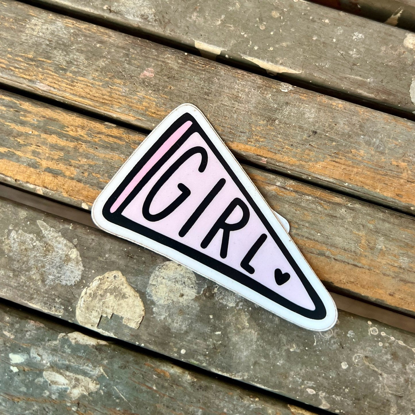 Girl Sticker