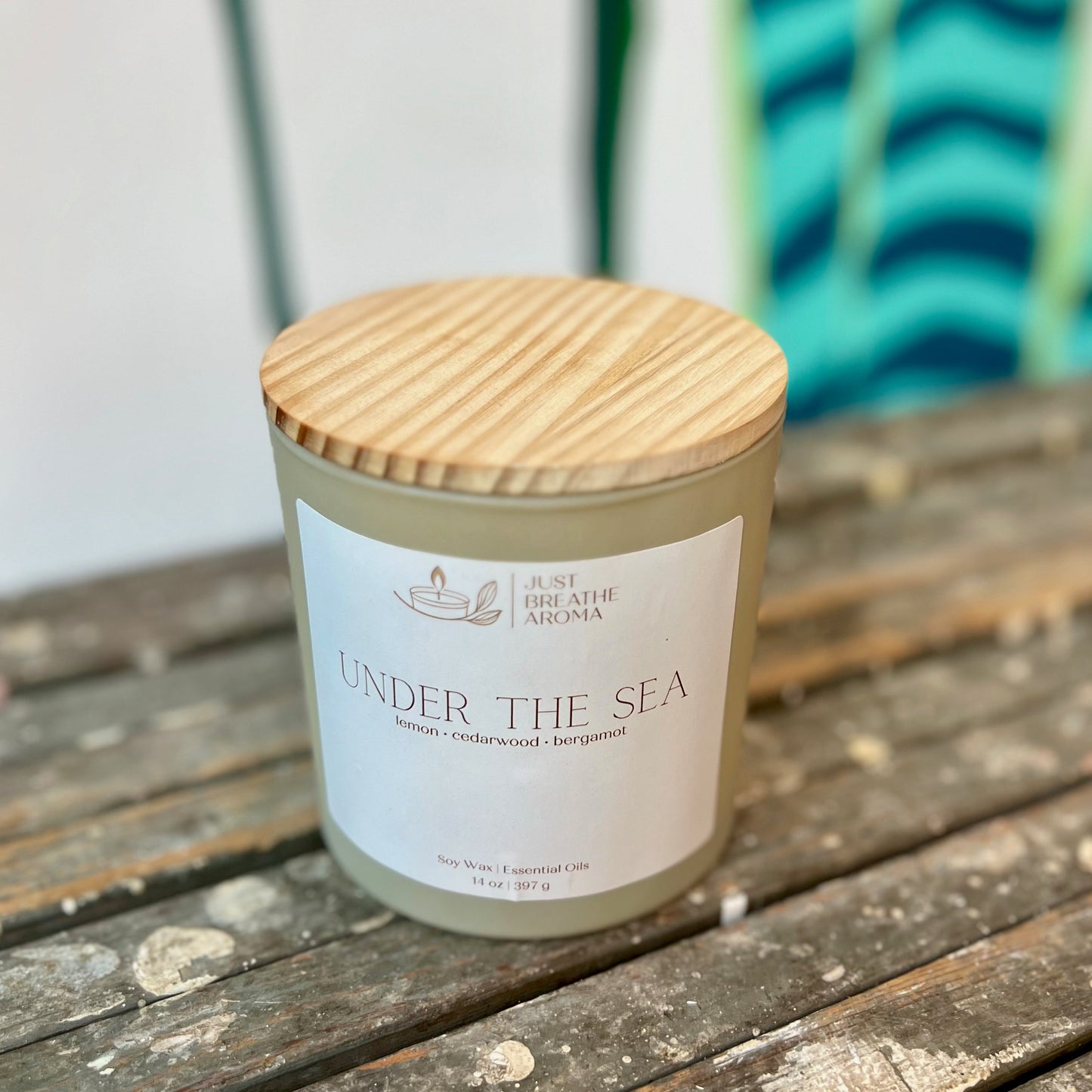 Under The Sea Candle